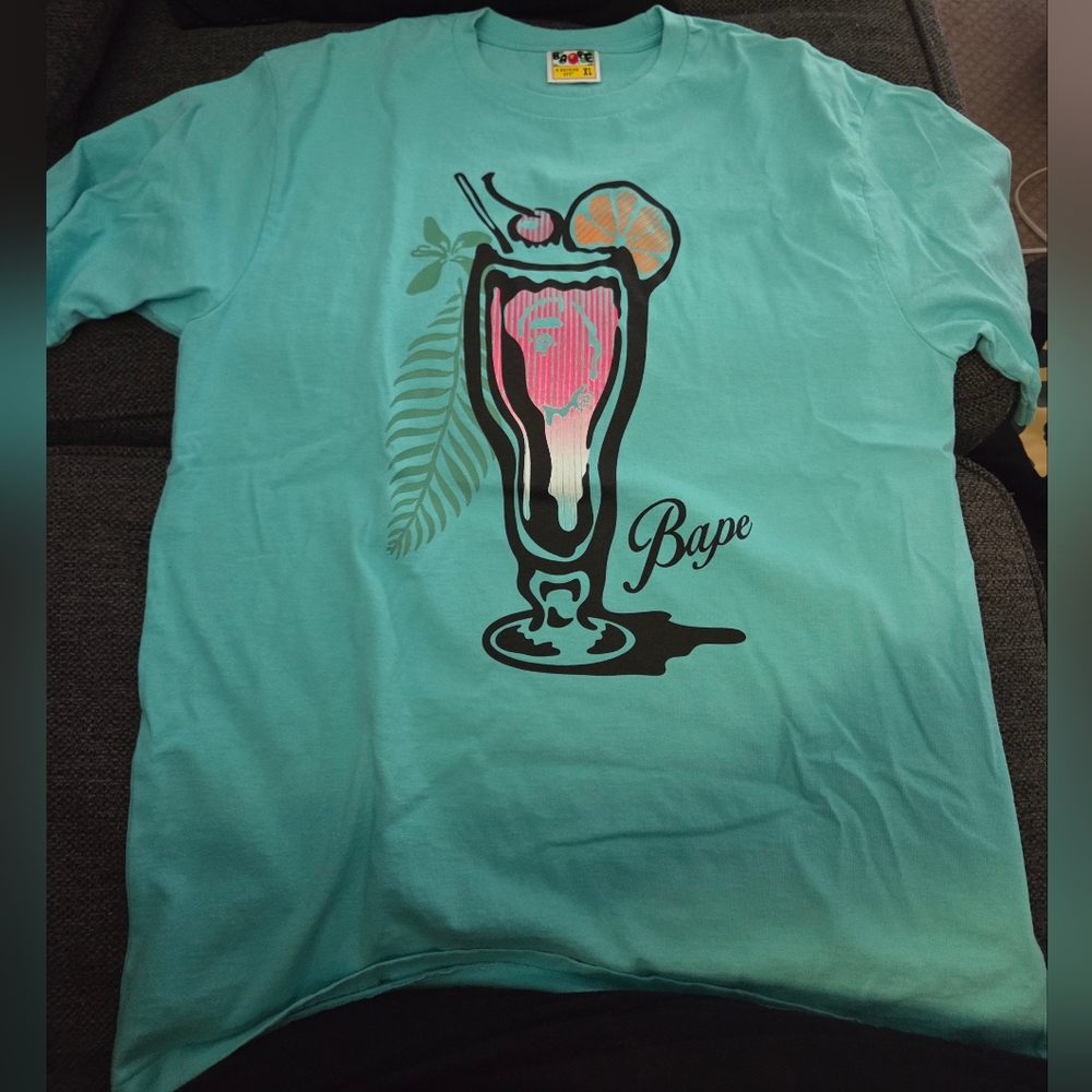 Bape Men Miami Tropical Juice Tee
